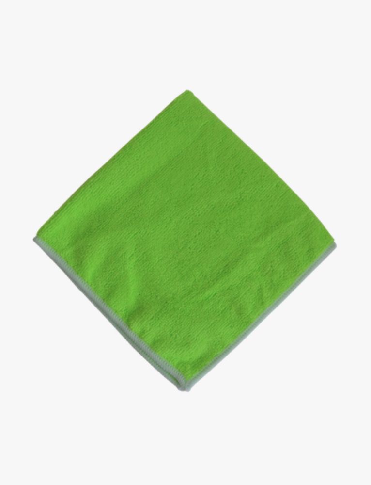 Lavette microfibre 38X38 verte/5