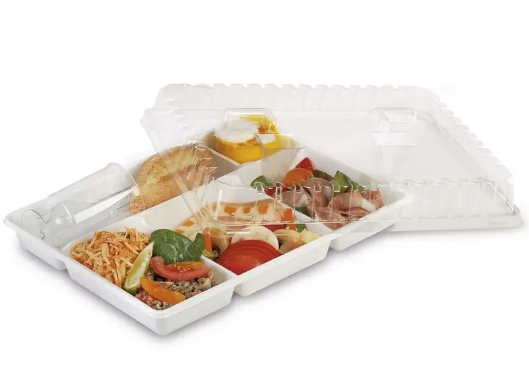 Couvercle Plateau Repas 5 compartiments / 200