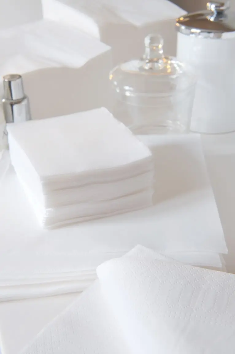 Serviettes Ouate Blanches 30x39 /100