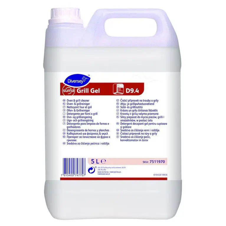 Suma Grill D9.4 Gel décapant Four /5l