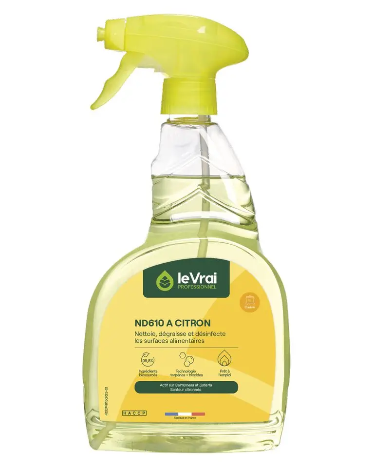 Dégraissant Désinfectant ND 610A / 750ml