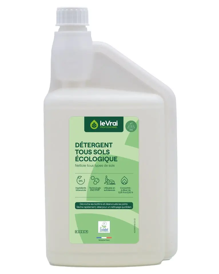Détergent écologique tous sols Flacon doseur /1l