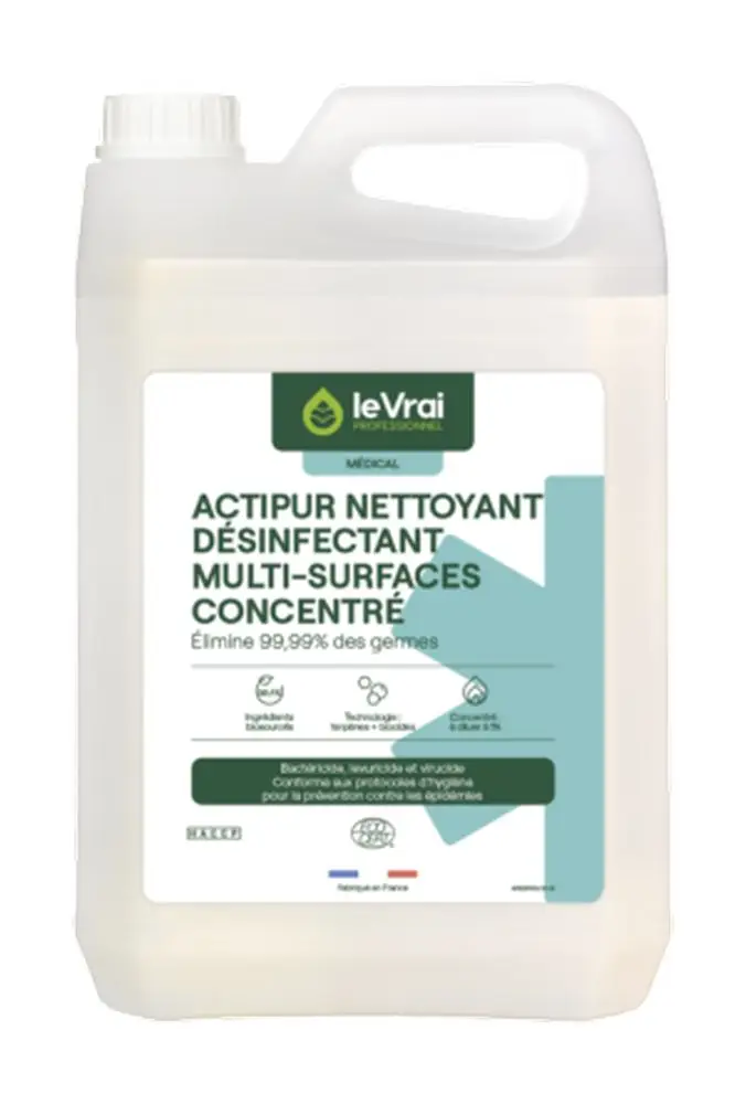Vrai Médical Actipur Nett. Désinf. Mu-Surf.Conc 5l Bidon