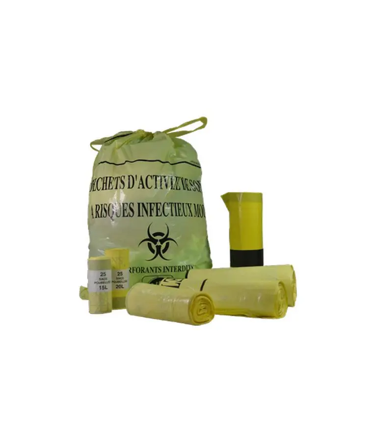 Sacs Poubelle 30L DASRI 21µ /500