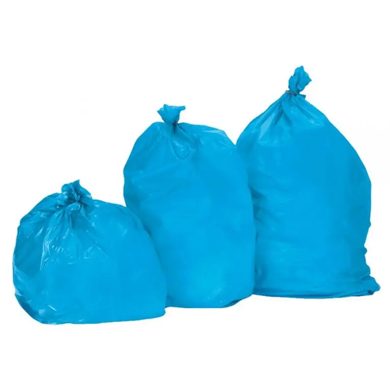SAC POUB 110L BLEU BD 30µ /200