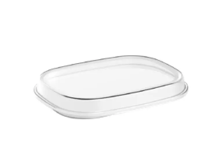 Couvercle barquette repas 1 compartiment 1100 ml