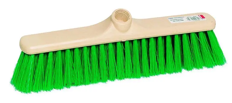 Balai Extérieur Fibre Dure Vert /38cm