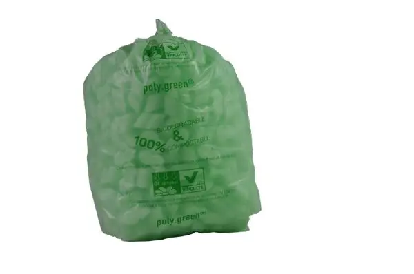 Sacs Poubelle 40l Biodégradables Verts 20µ /250