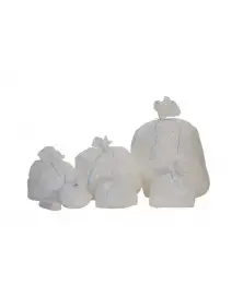 image produit : Sacs Poubelle 20l Blancs 10µ /1000