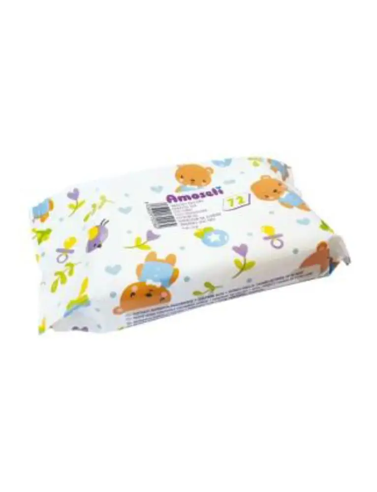 Lingettes Nettoyantes Bébé Hypoallergéniques /72