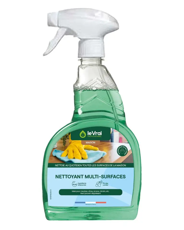 Nettoyant Vitres et Multisurfaces Le Vrai Professionnel /750ml