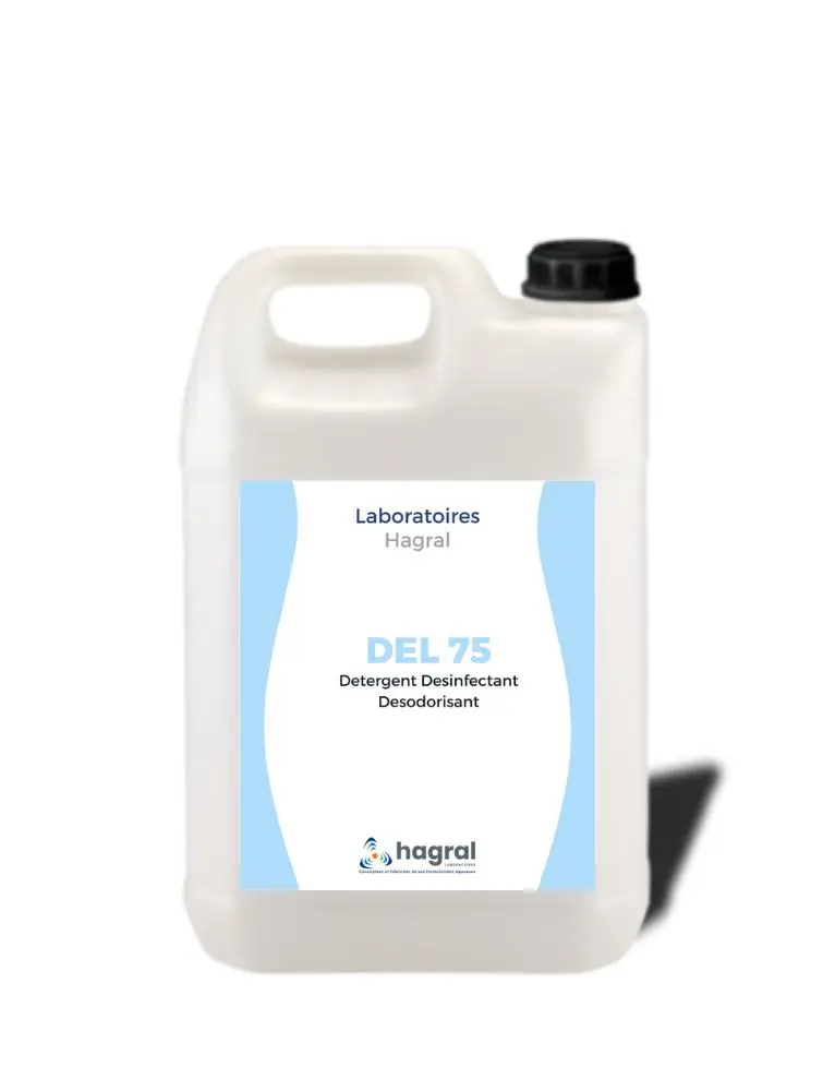 Détergent Désinfectant Désodorisant DEL 75 /5l